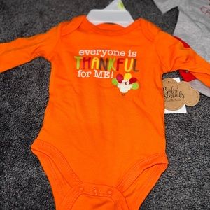 NWT Baby’s Thanksgiving Onesie